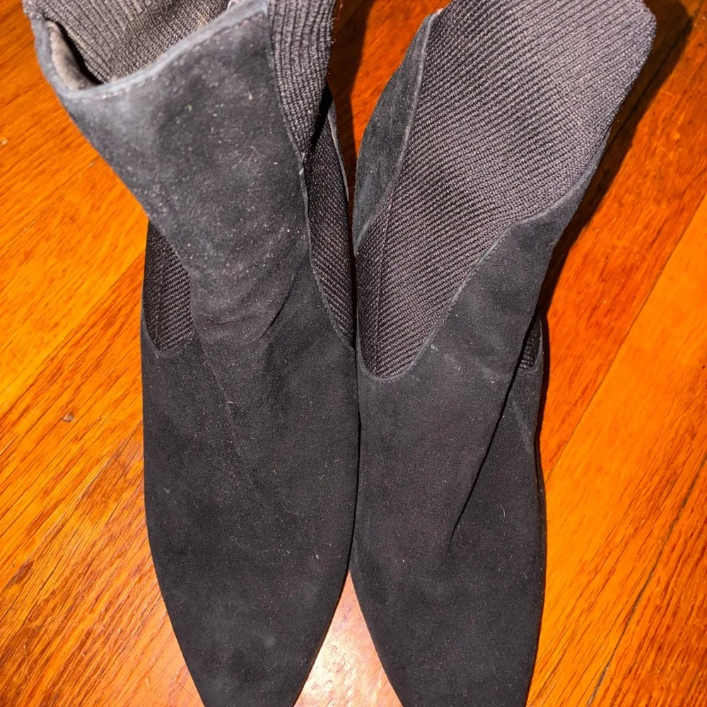 Steve Madden Rosalie Black Ankle Booties - Picture 5 of 5